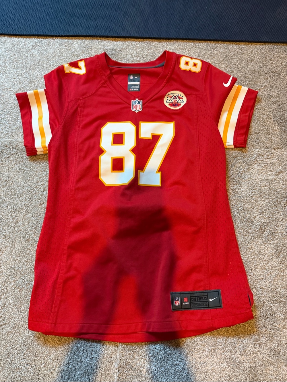 Nike' Kansas City Chiefs Red #87 Football Jersey
